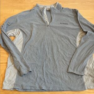 Columbia Gray Quarter-Zip Pullover